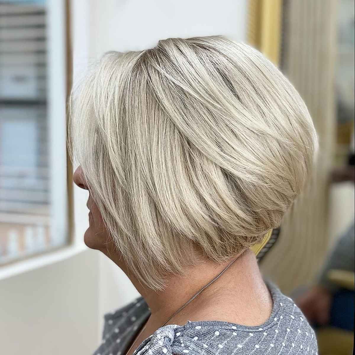 Angled Bob with Long Layers