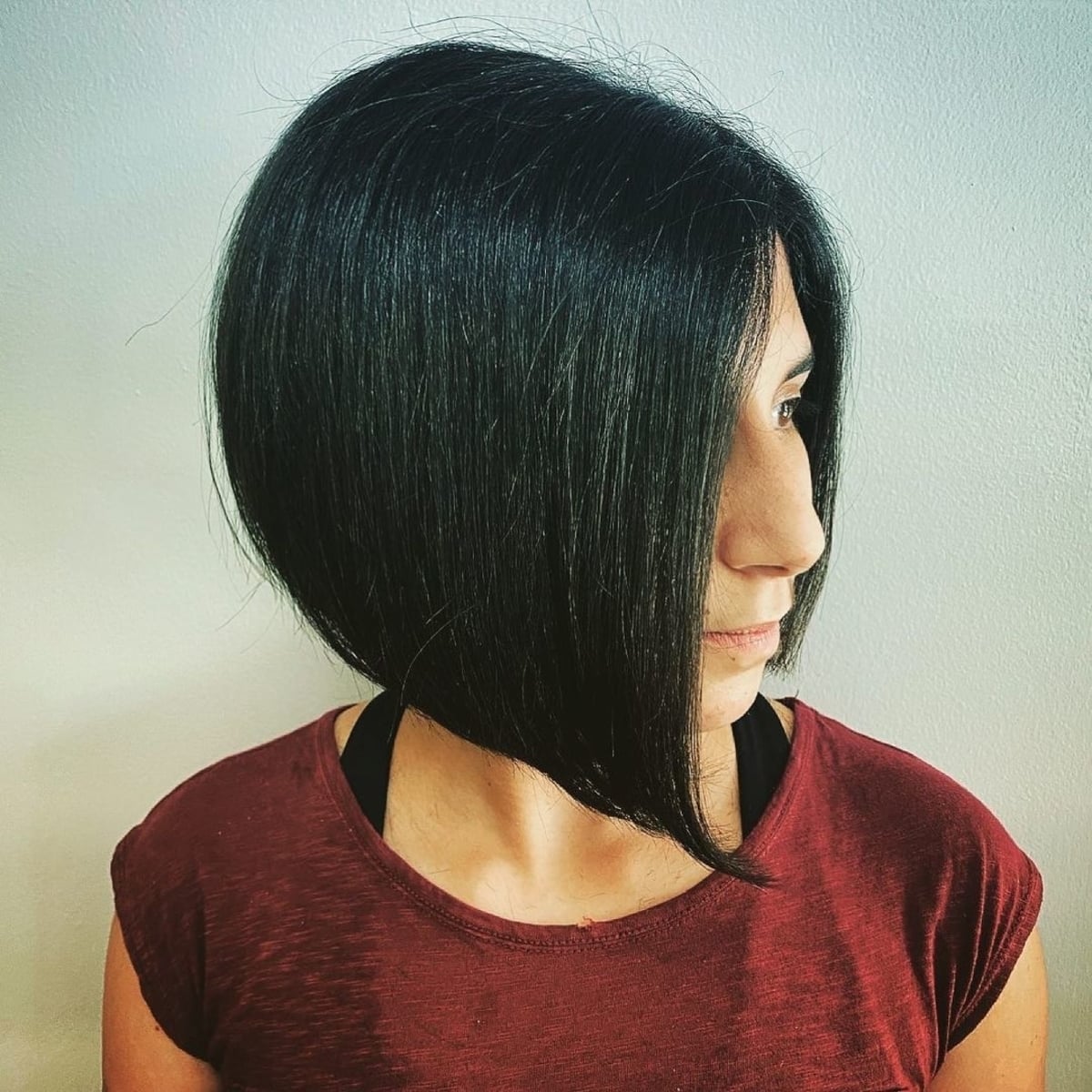 Asymmetrical a-line lob