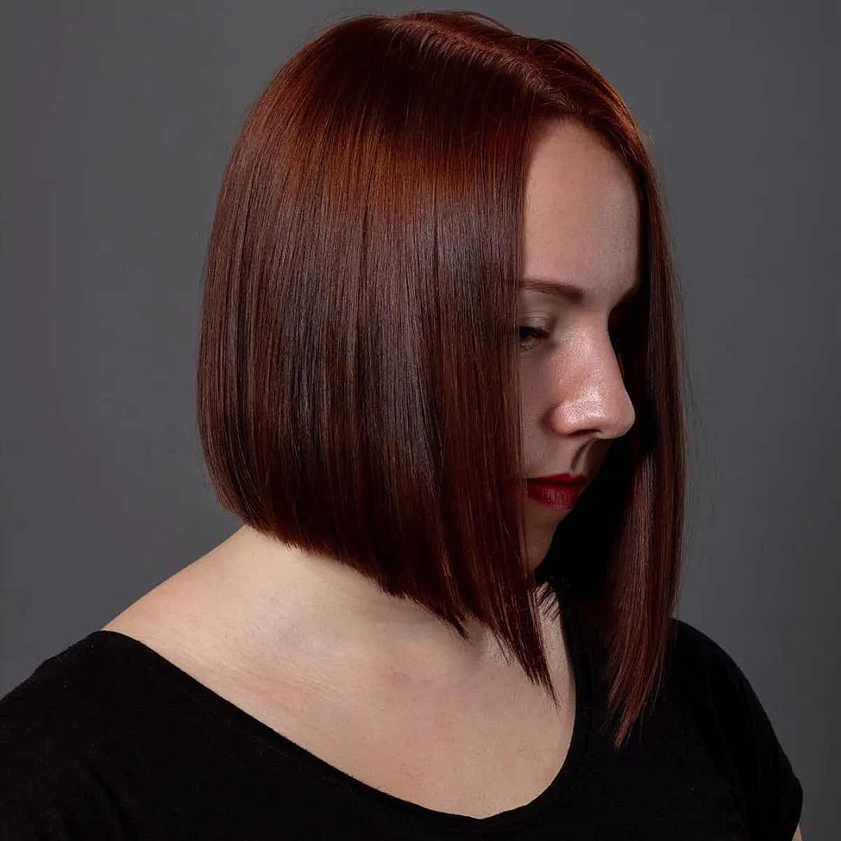 asymmetrical lob cut