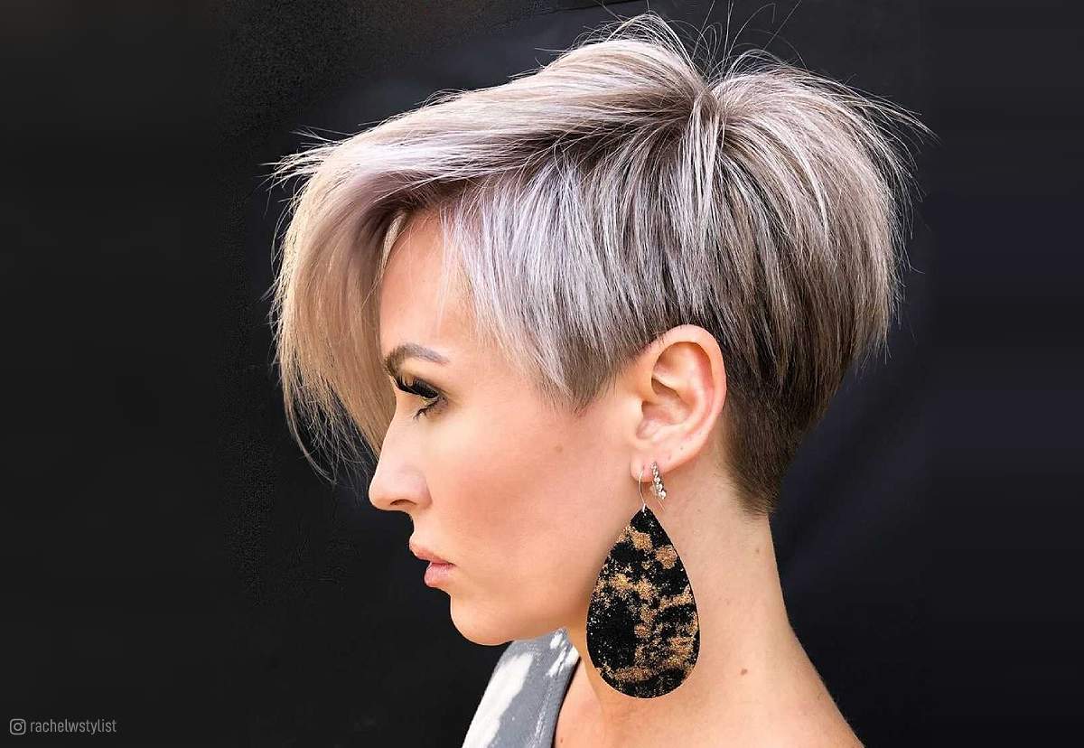 Asymmetrical pixie cut ideas