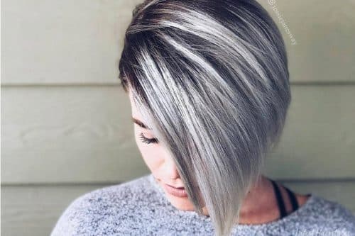 Balayage short hair