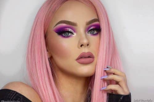 Best pastel pink hair colors