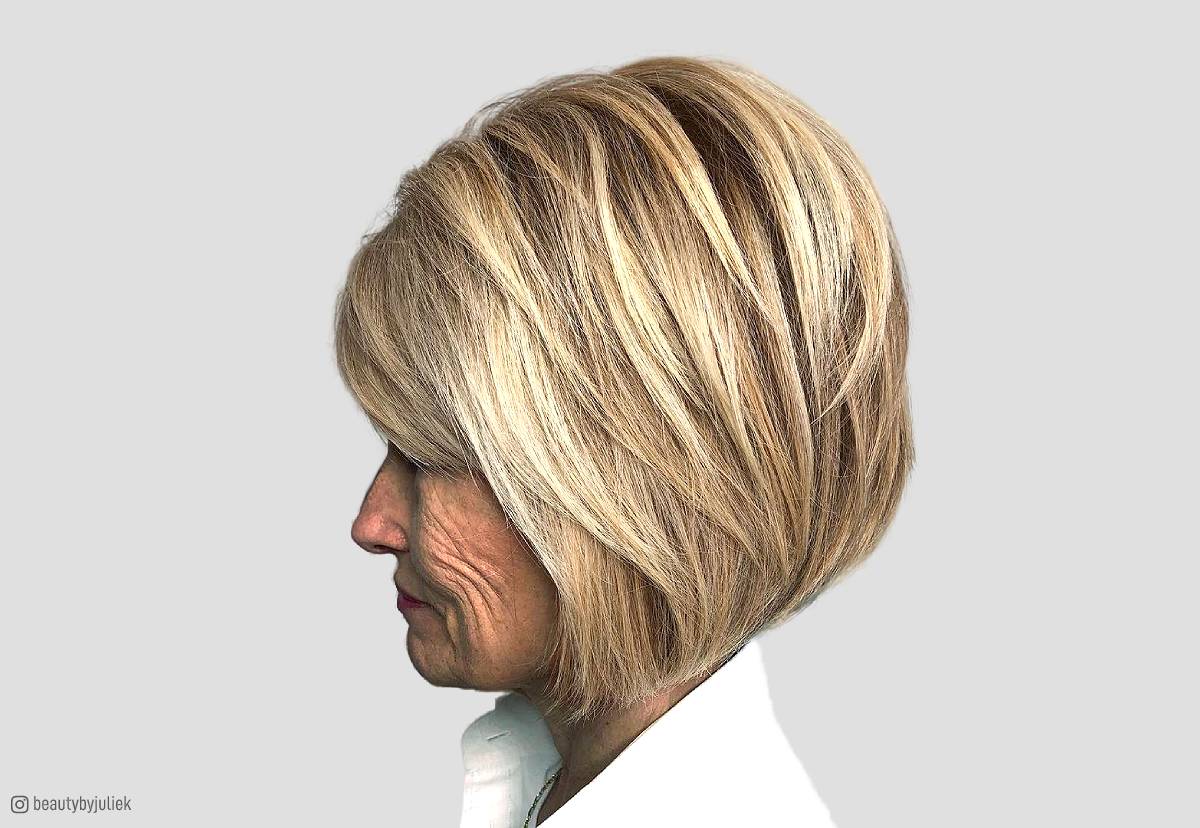 bob haircuts for women over 70