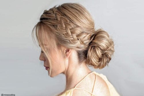 16 Gorgeous Braided Bun Hairstyle Ideas That Are Easy to Do