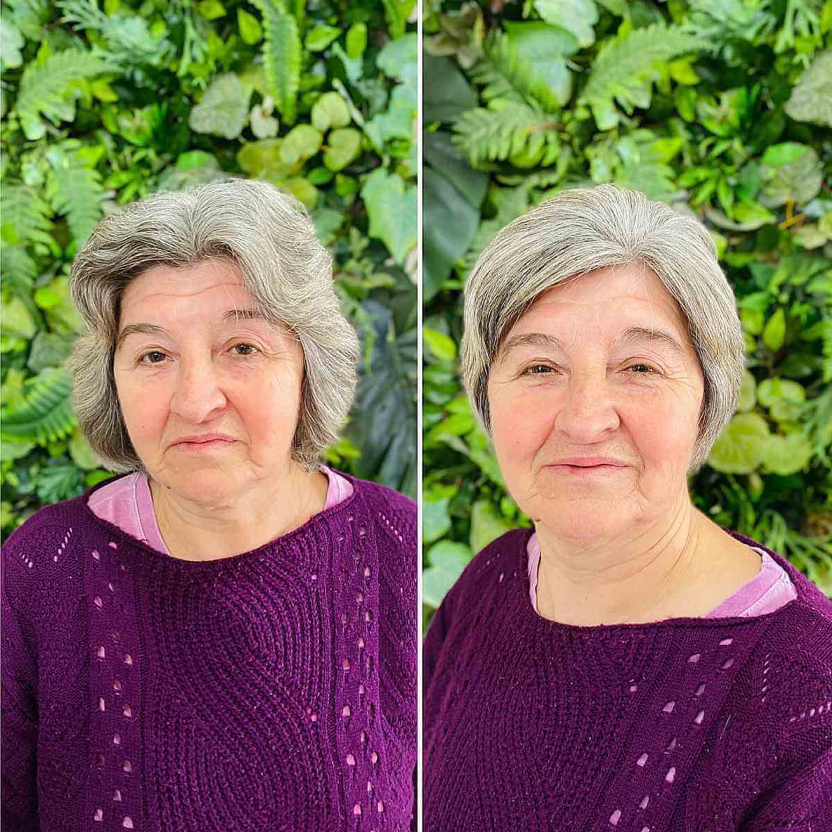 Chic Pixie Bob Makeover for 60-Year-Olds