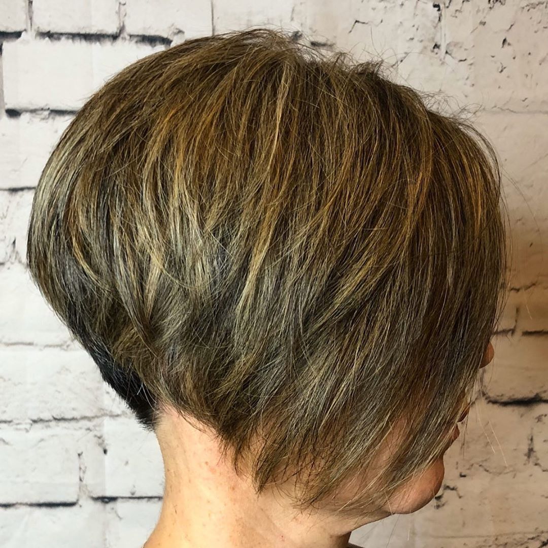 Choppy Inverted Pixie Bob