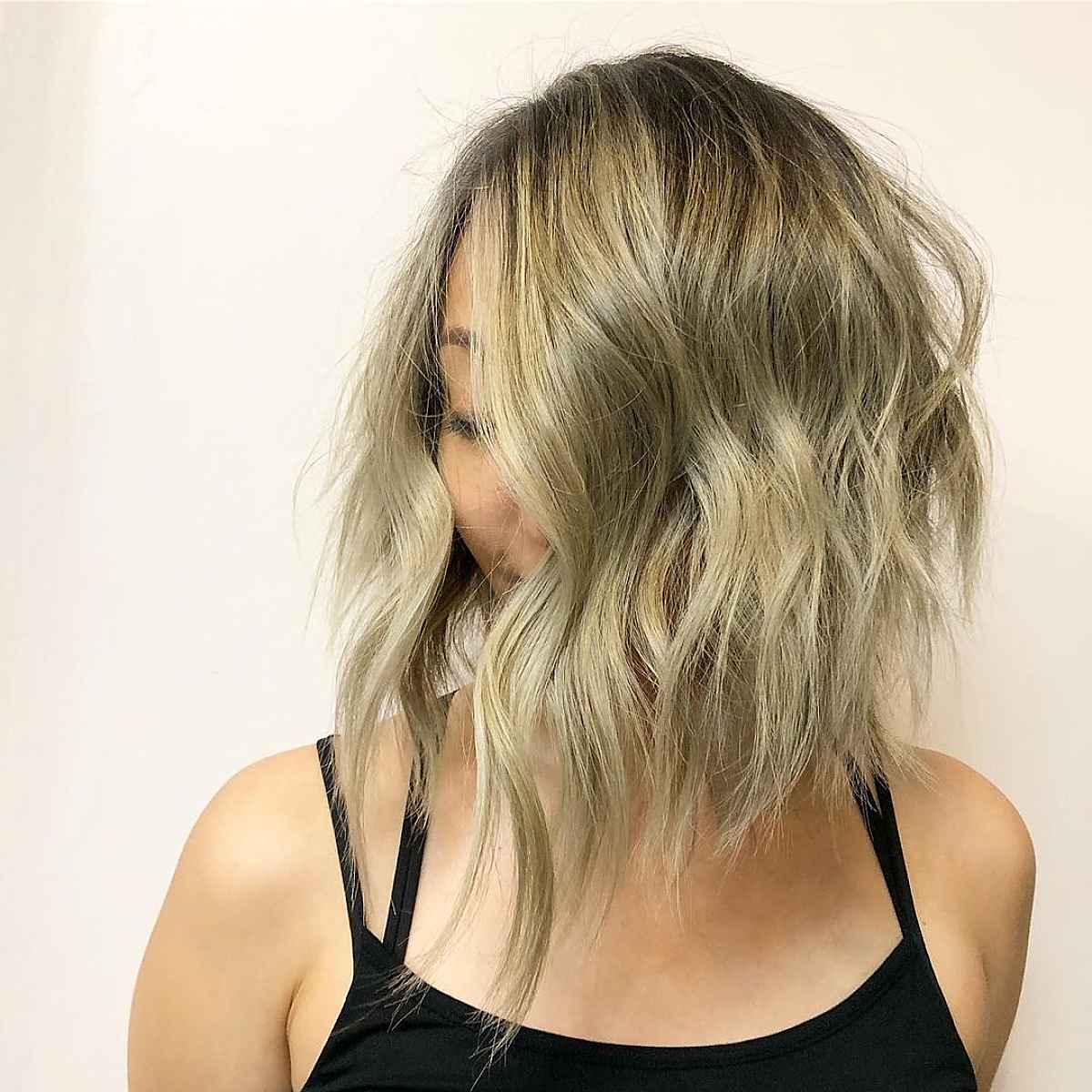 Extra Long inverted Bob