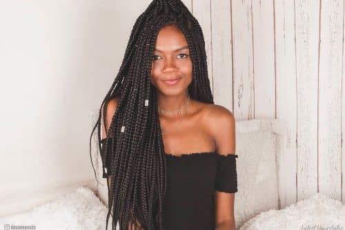 Gorgeous long box braids