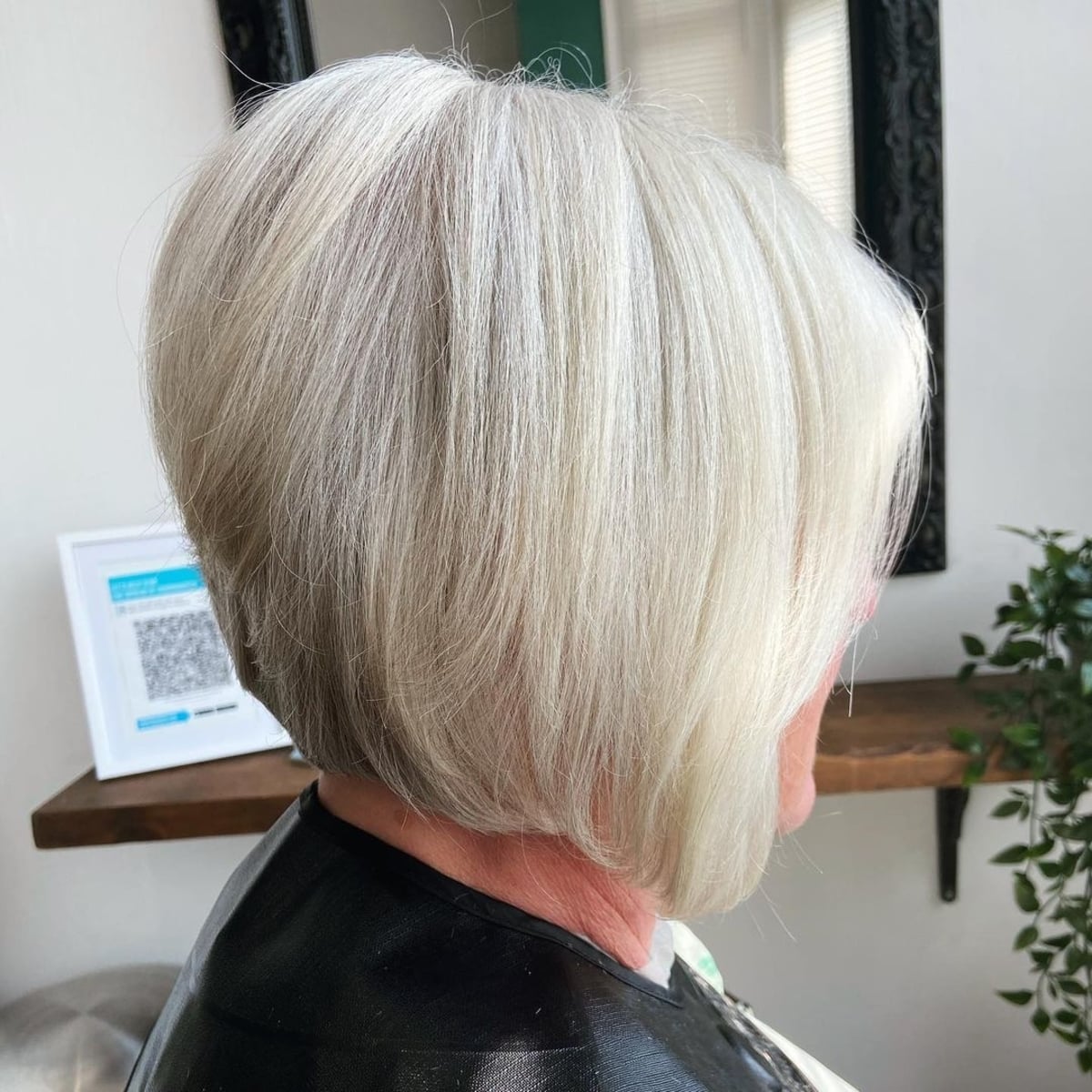 Graduated bob for women over 70