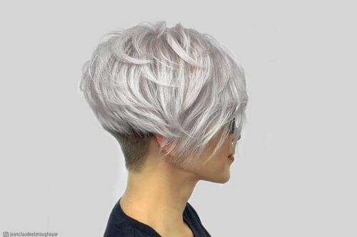 Layered pixie cuts