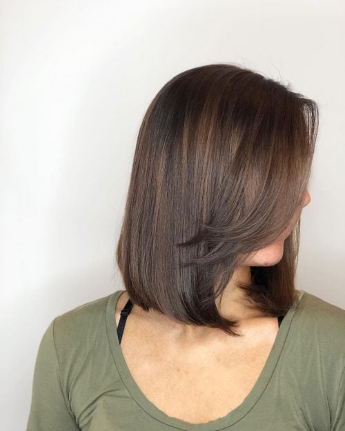 Long Angled Bob or Lob