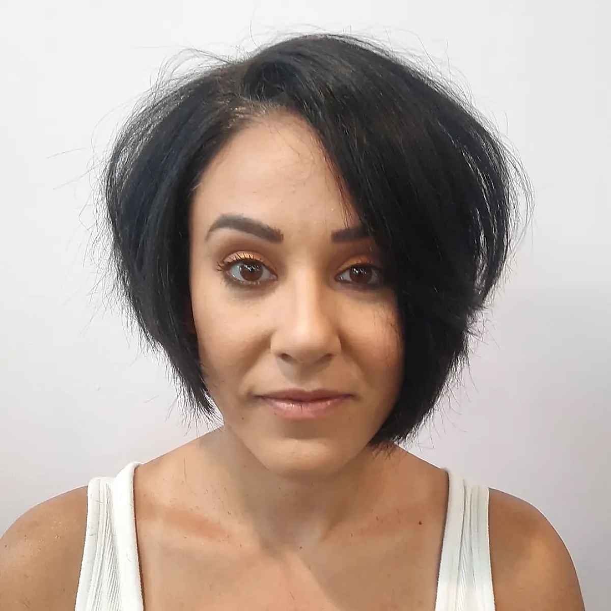 Long Asymmetrical Pixie Bob