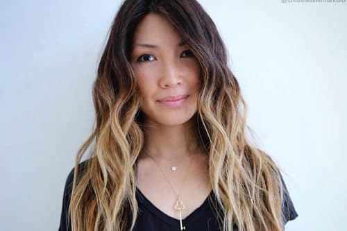 Long ombre hair colors