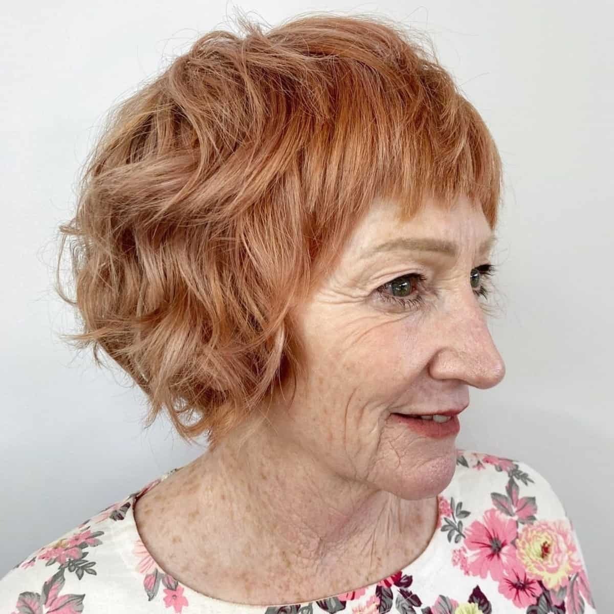 Low-Maintenance Shaggy Bob 