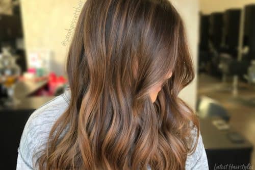 Medium-brown hair colors