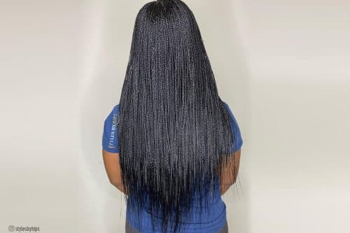 Micro braids for black hair