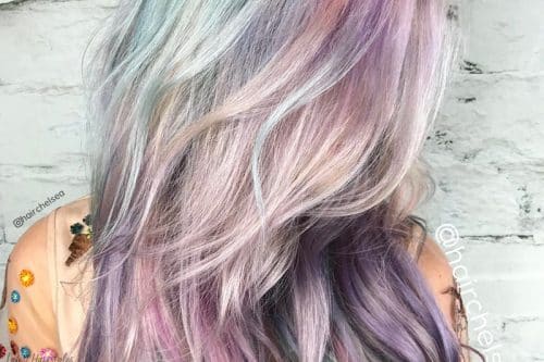 Pastel hair colors