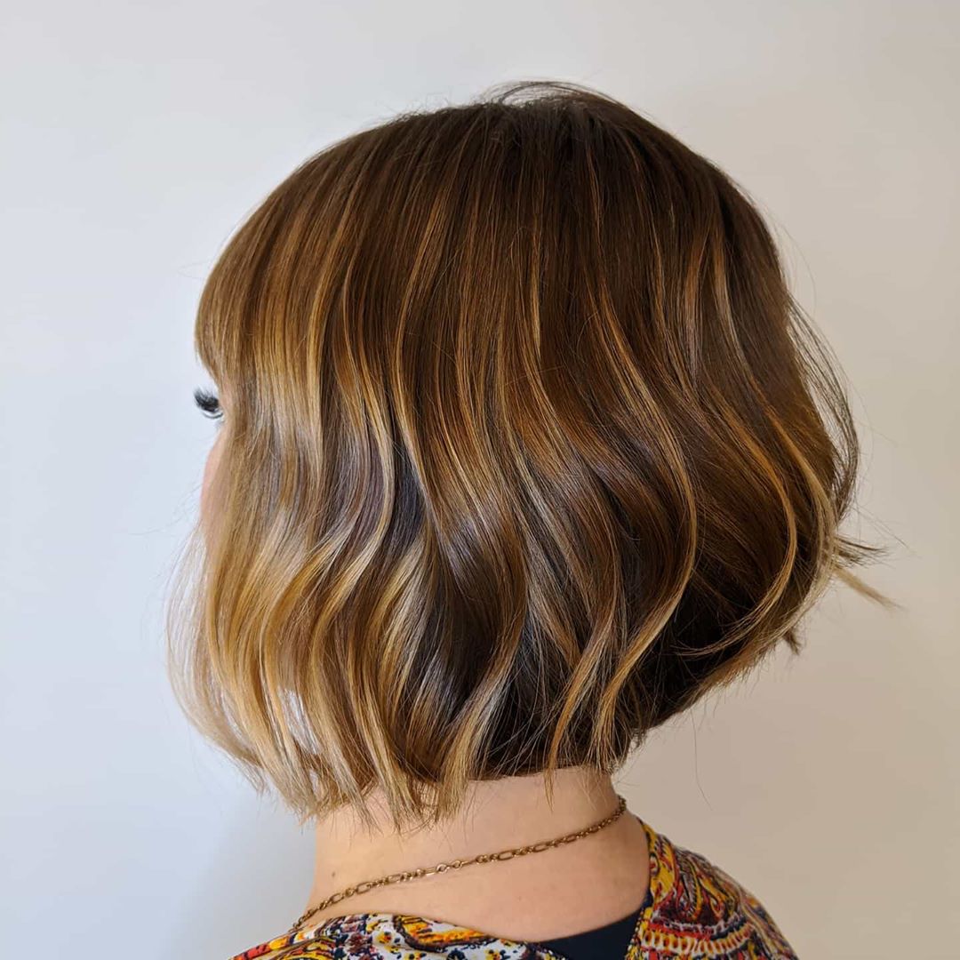 Perfect Choppy Bob for Fine Hair