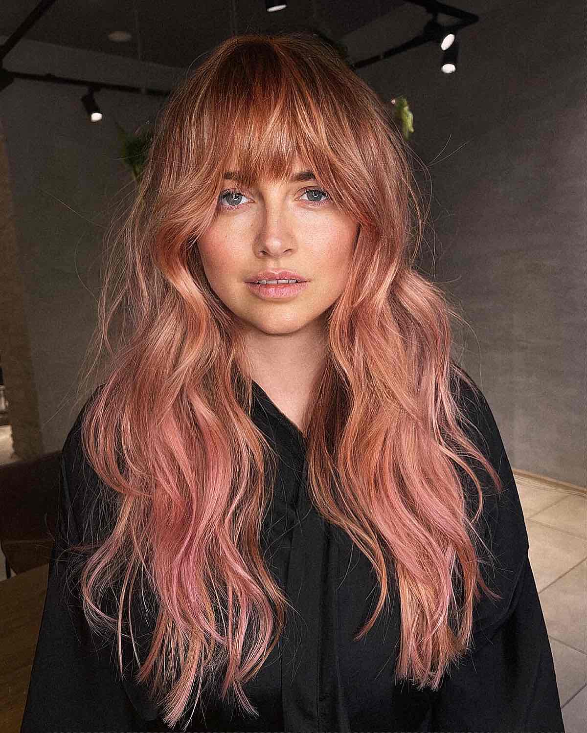 pink lemonade hair color