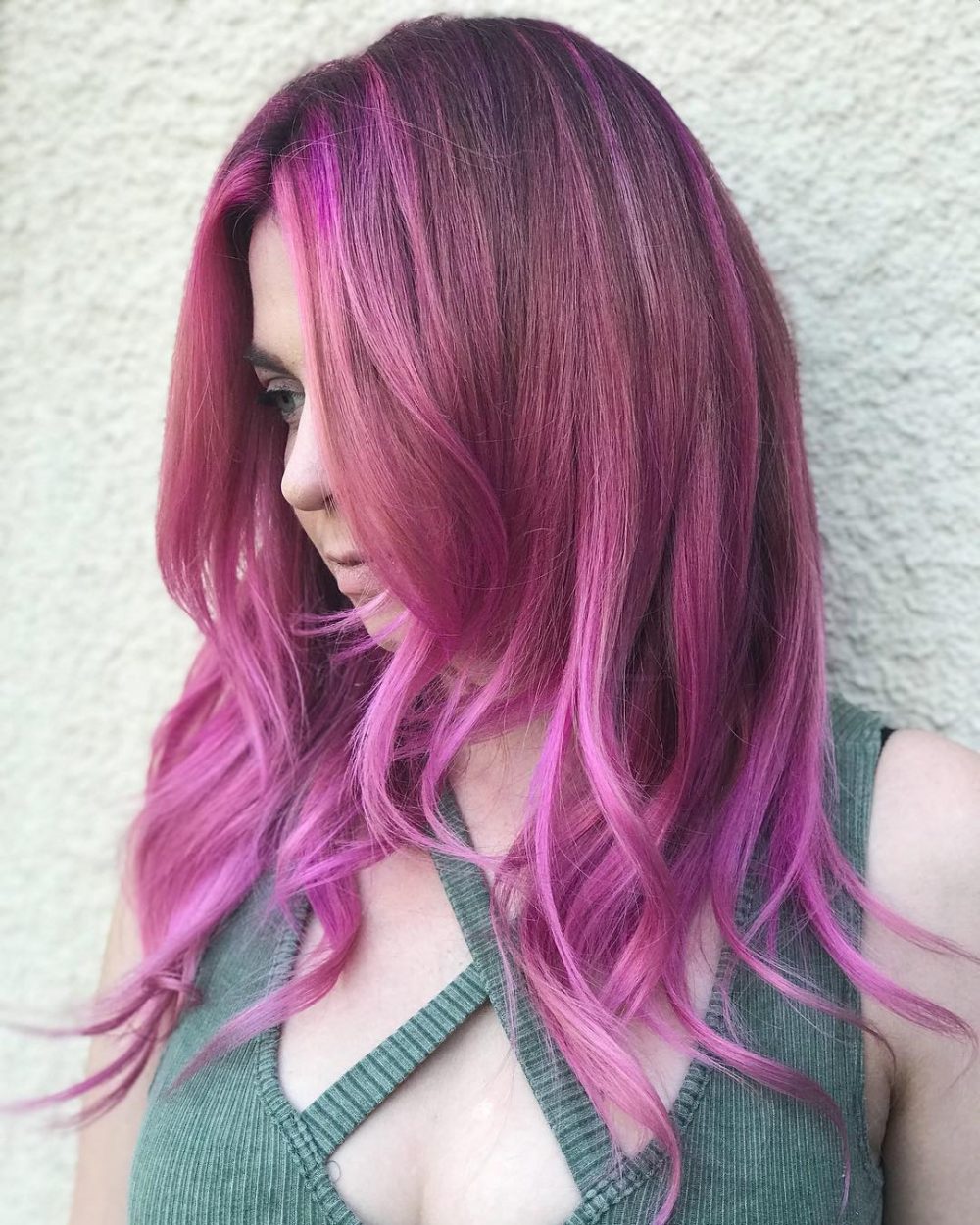 Pink Mermaid Hair