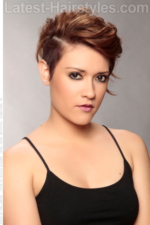 Short Asymmetric Haircut with Waves