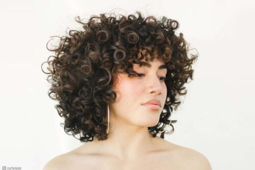 Short hairstyles for curly hair