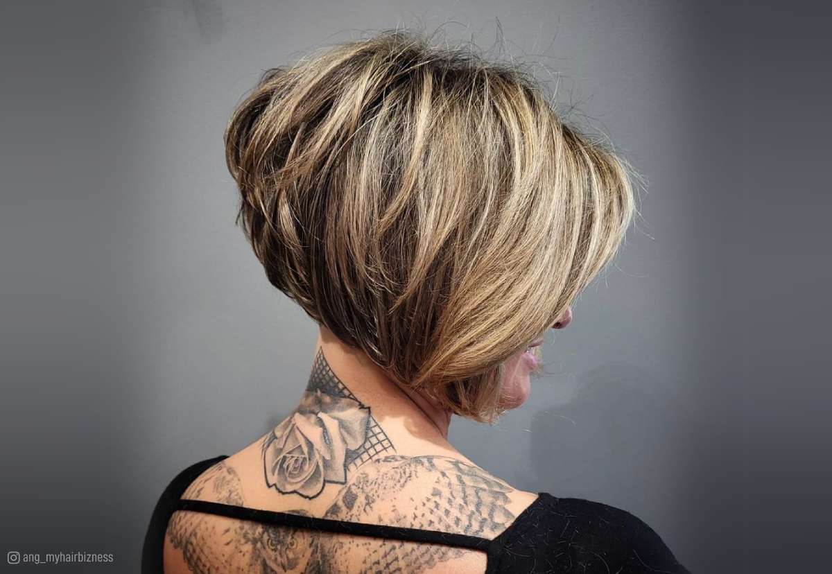 Short inverted bob haircuts