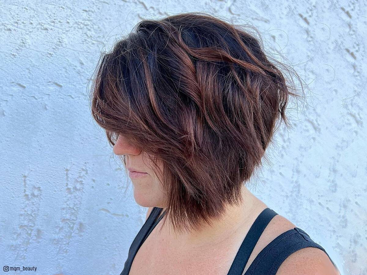 Short layered hairstyles and haircuts