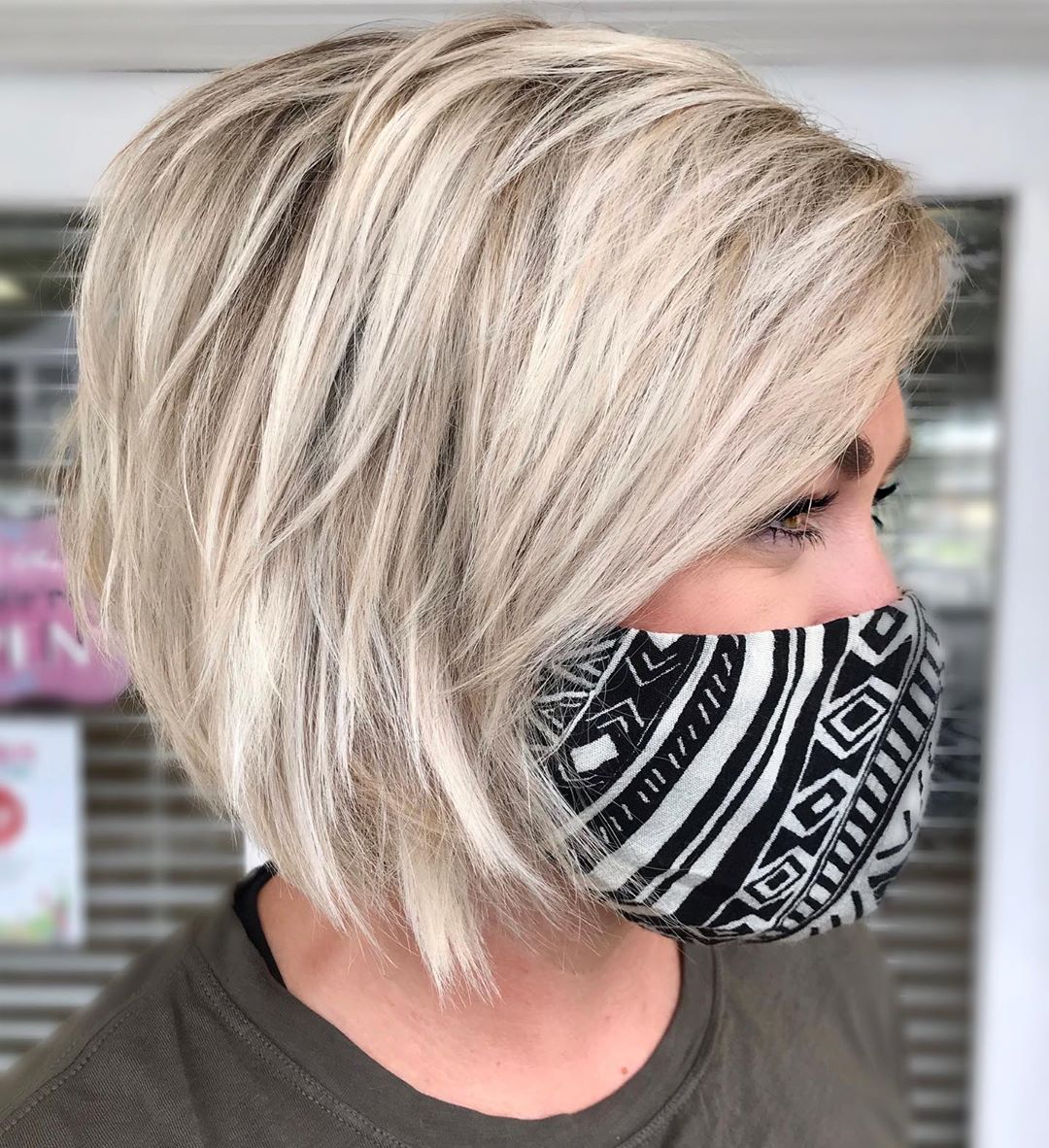 Cute Short Layered Haircut for Thick Hair