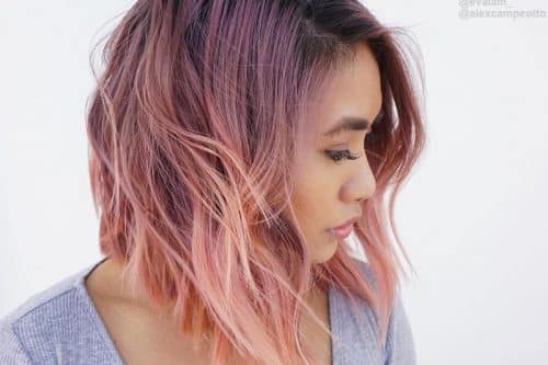 Short ombre hair colors