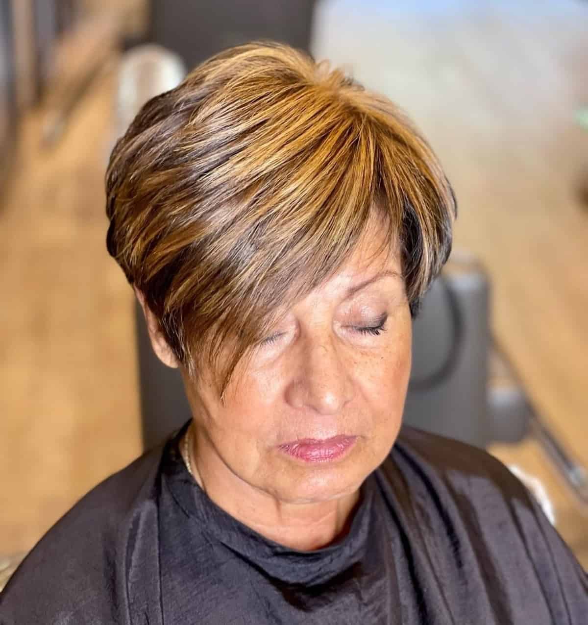 Short Pixie Bob for Old Ladies