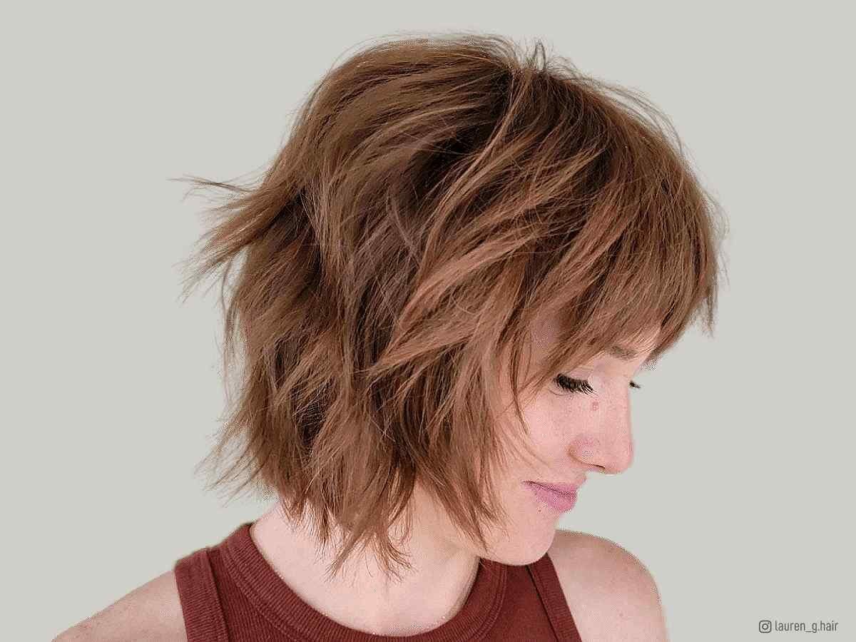 Short shag haircut ideas