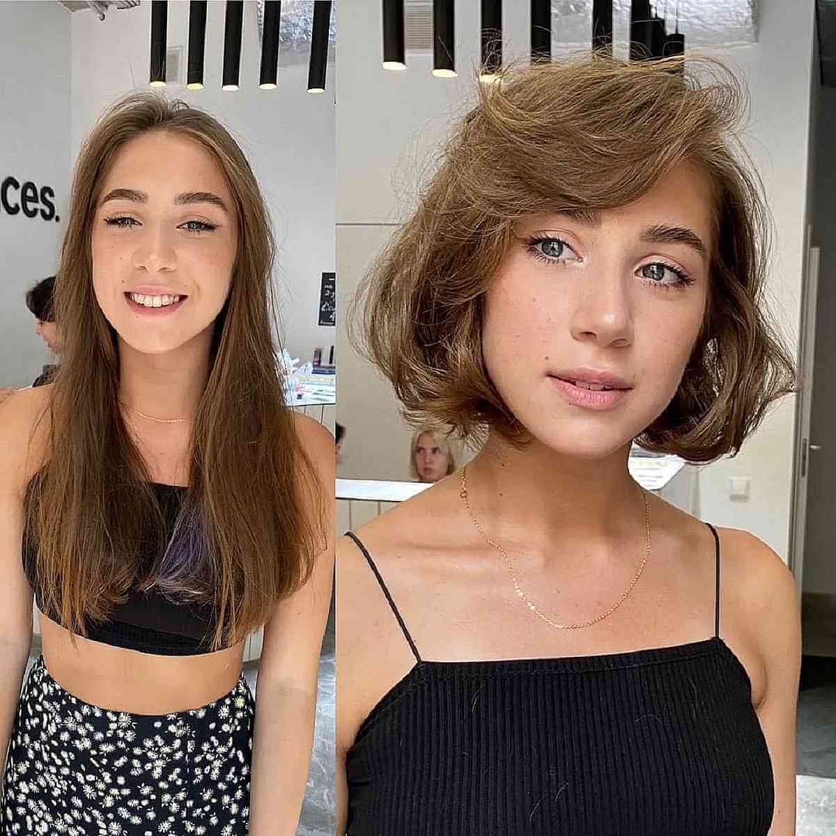 Short Tousled Bob for Thin Hair