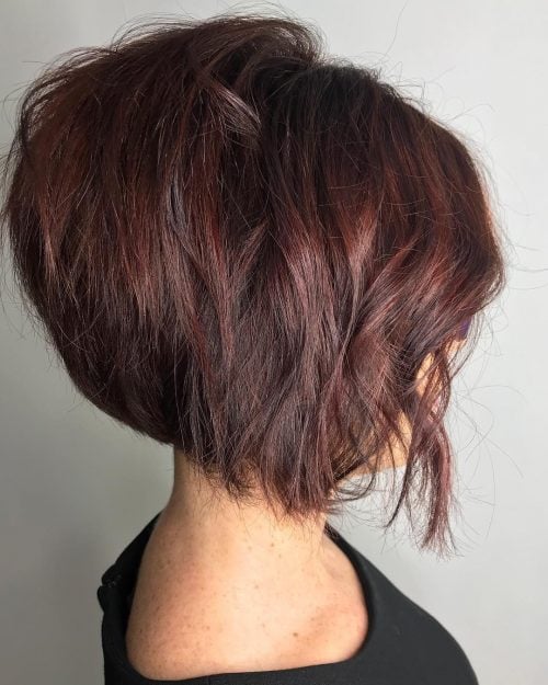 Stacked Angled Bob