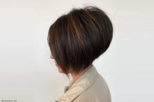 Stacked inverted bob