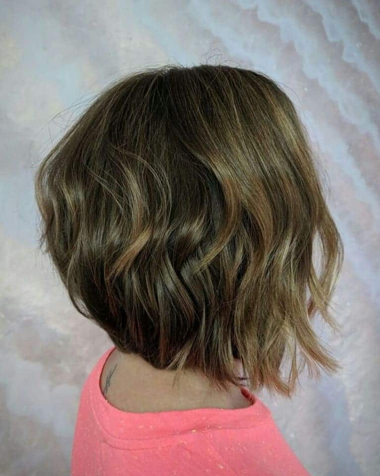 long choppy inverted bob