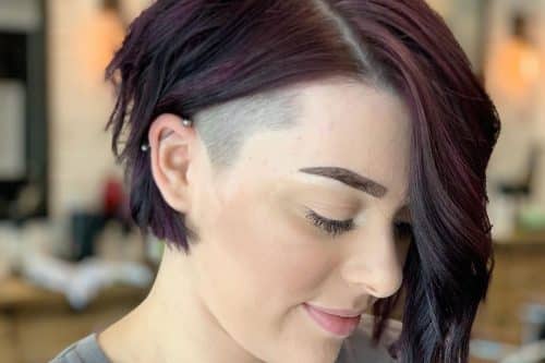 Undercut Bob Haircuts